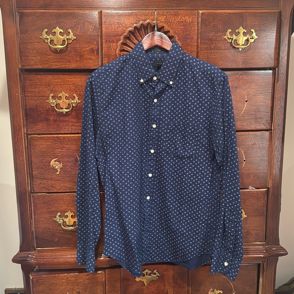 JCrew Men’s cotton casual button down